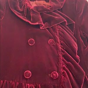 Ralph Lauren velvet coat